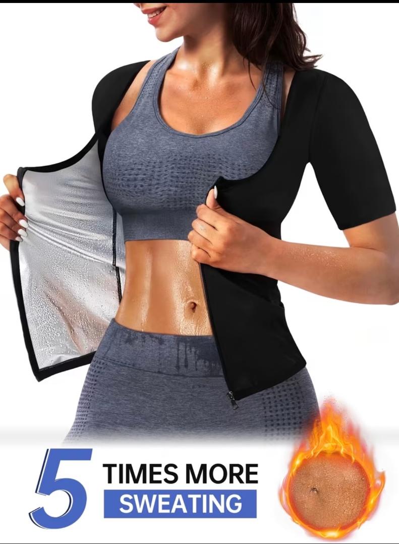 Black Sauna Sweat Vest