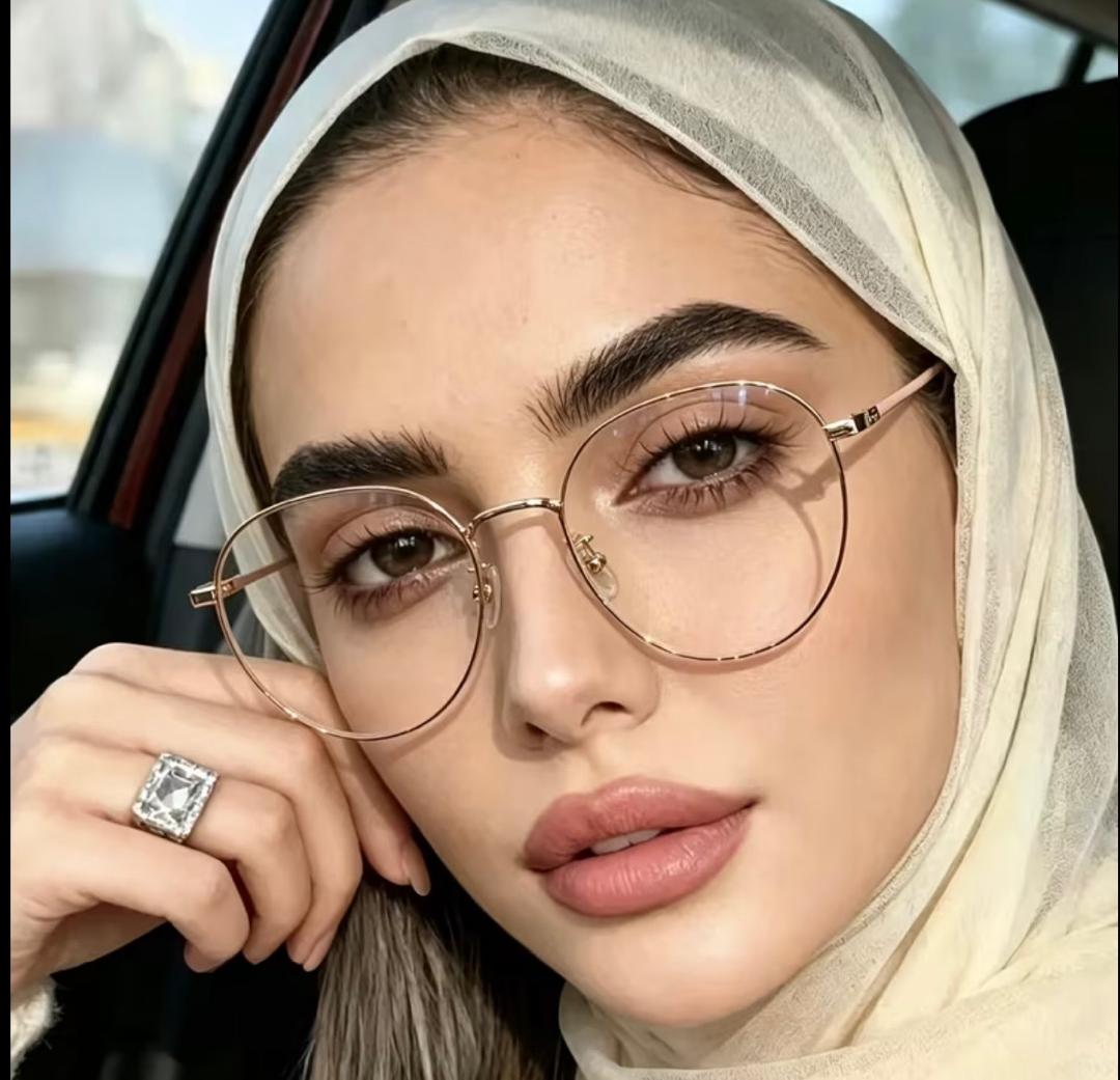 Gold Round Frame Glasses