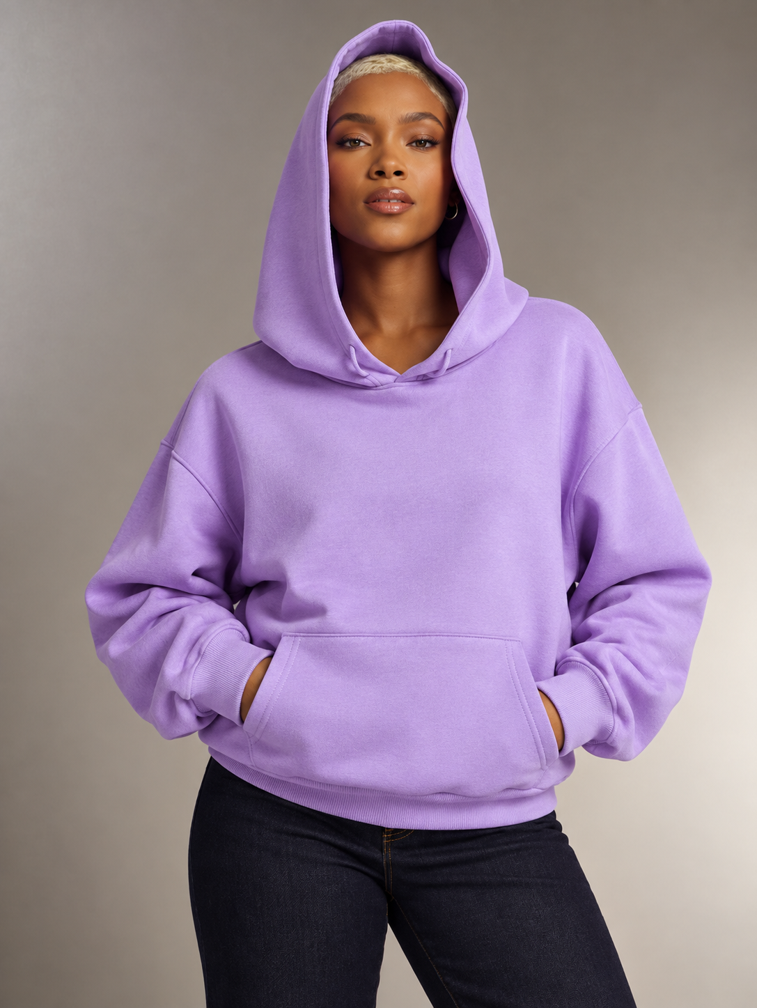 Lilac Oversized Hoodie