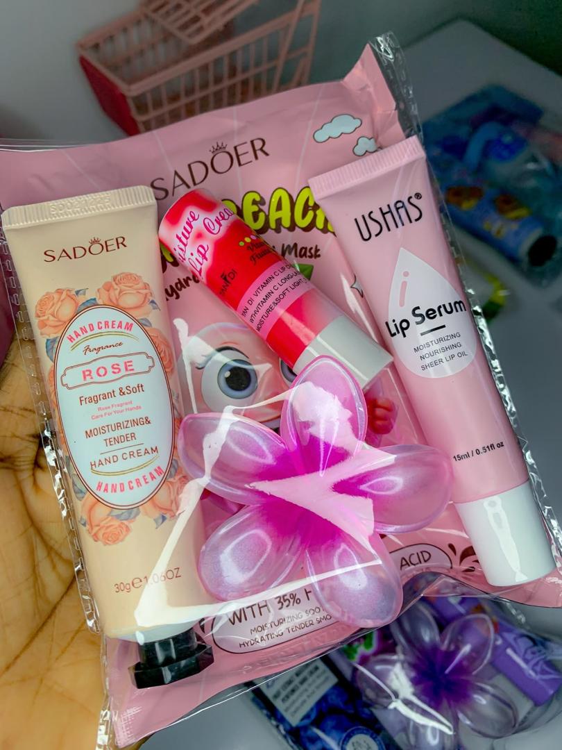 Pink Self Care Gift Set
