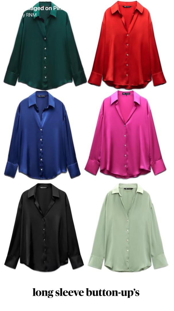 Women's Satin Tops