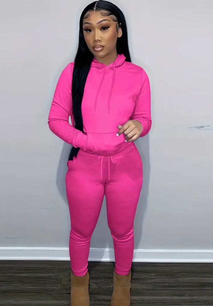 Women's Hoodie & Jogger Pants Set