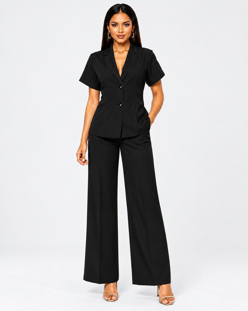 Women's Short Sleeve Suit