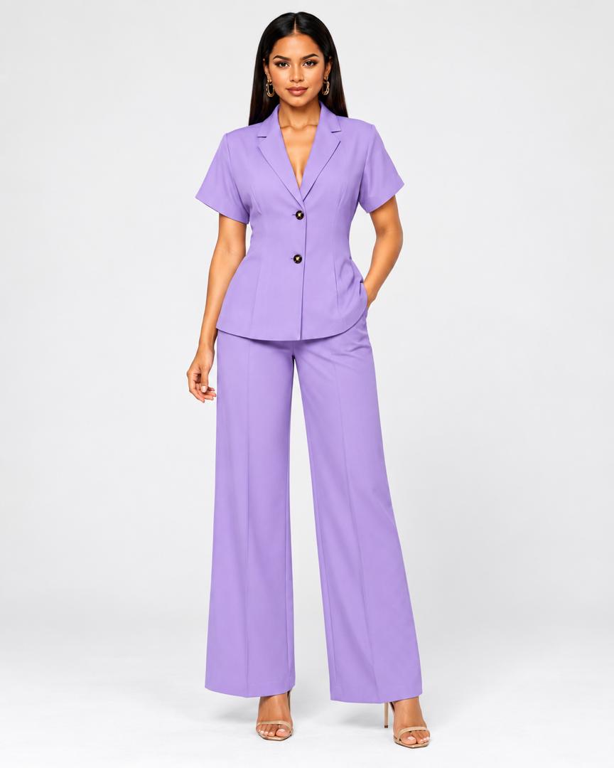 Women's Short Sleeve Suit