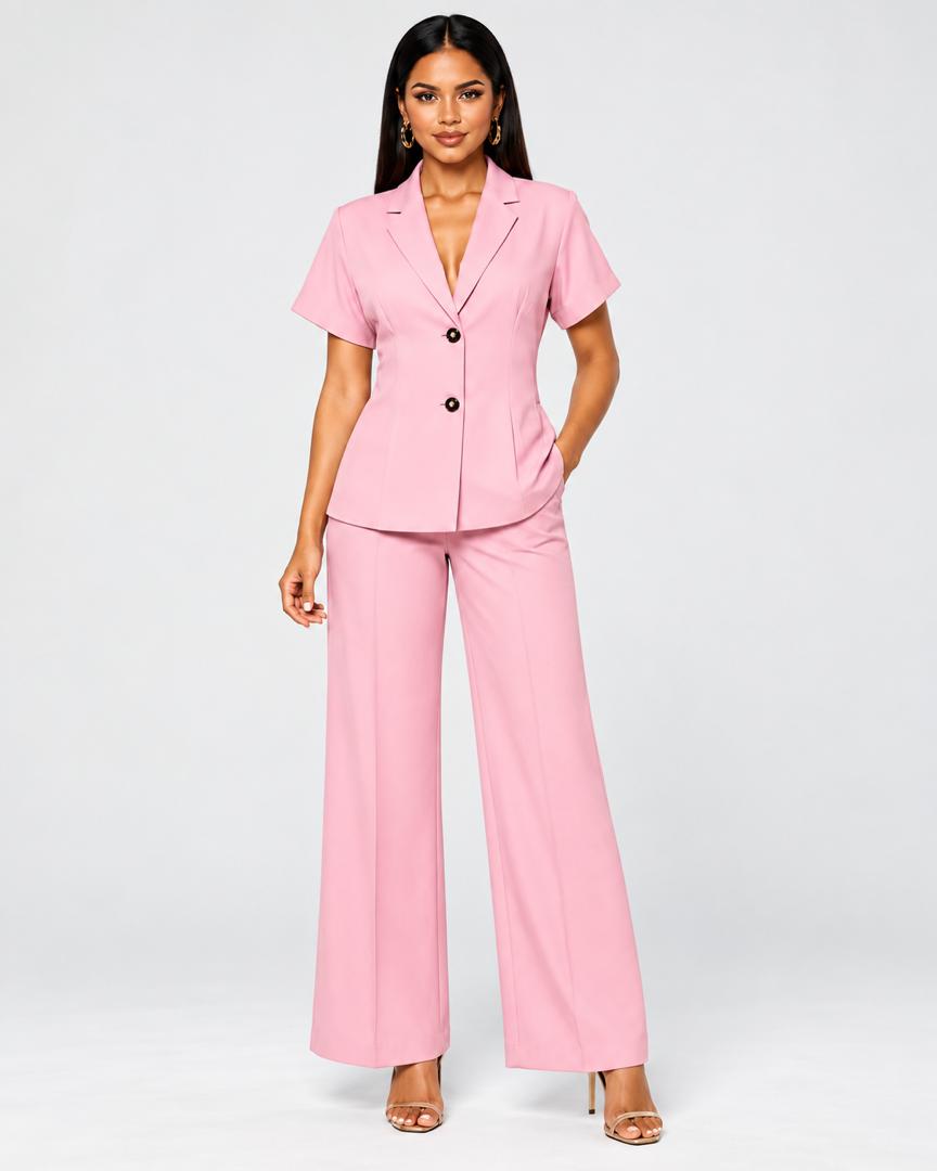Women's Short Sleeve Suit