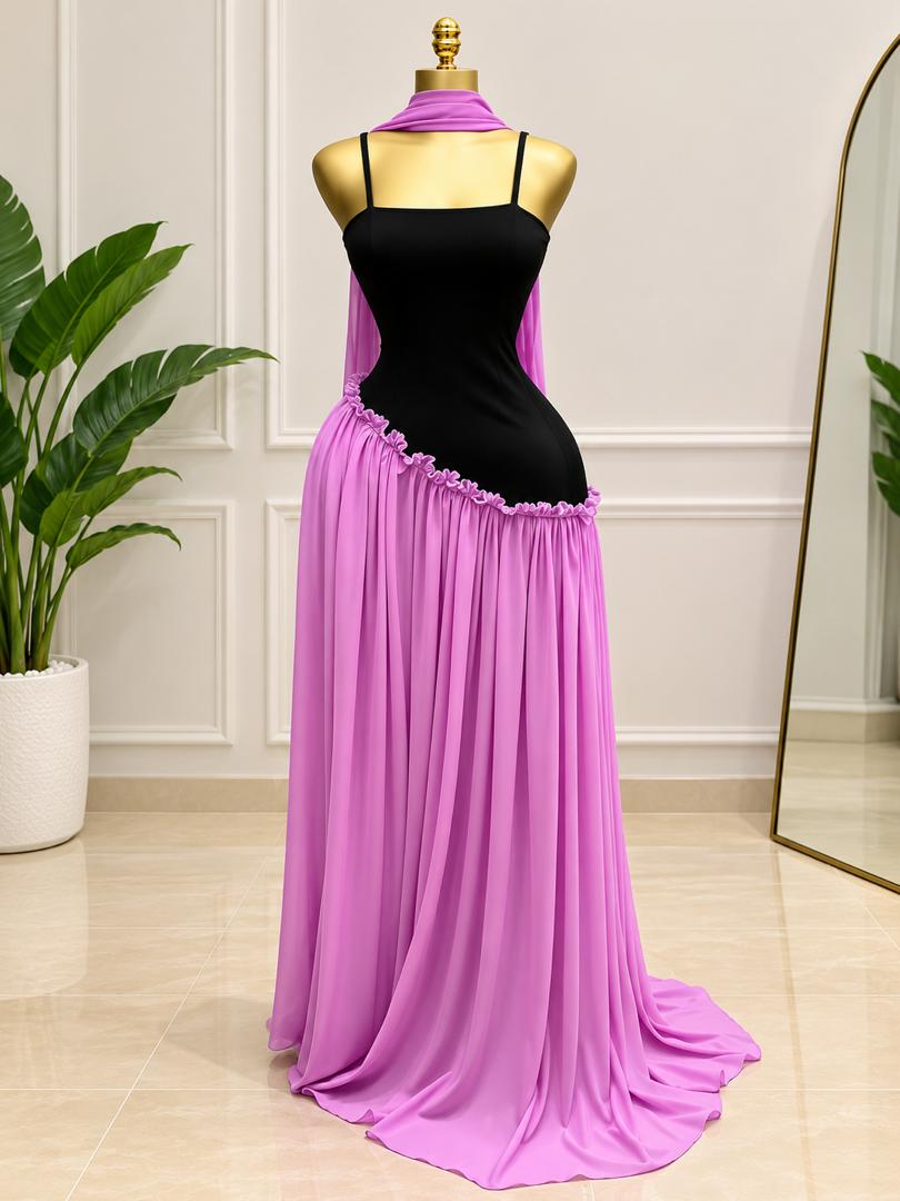 Women's Drop Waist Gown