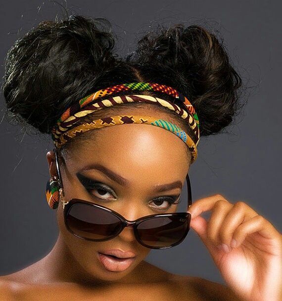 Ankara Braided Headband
