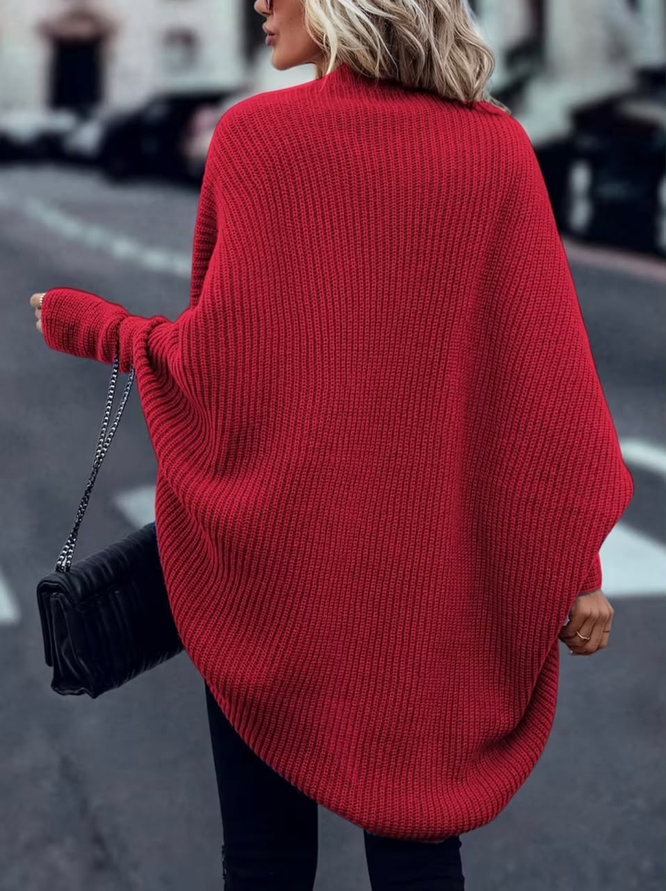 Oversized Knit Cardigan