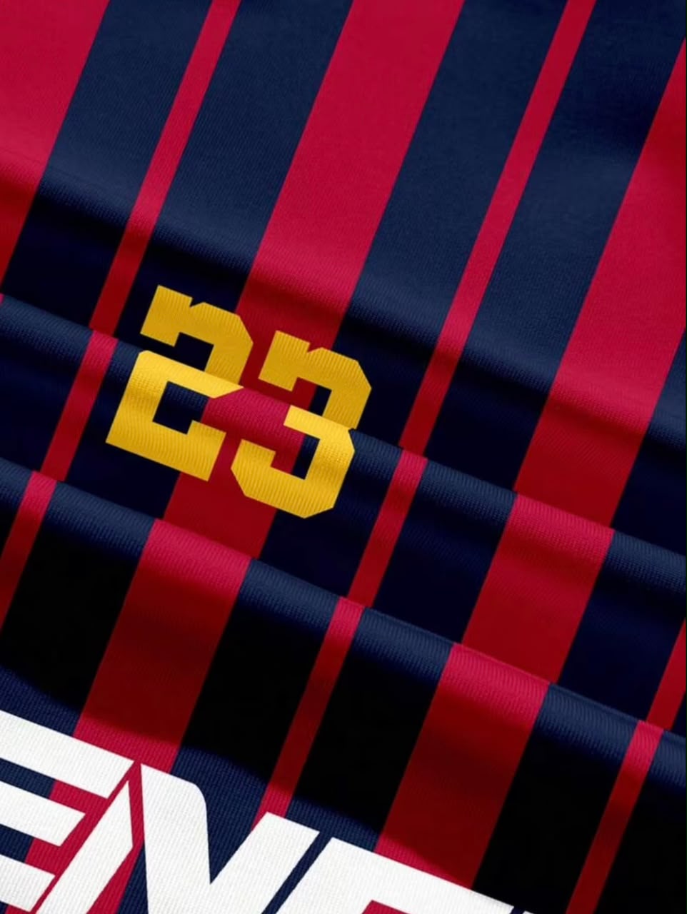 Red Blue Striped Jersey