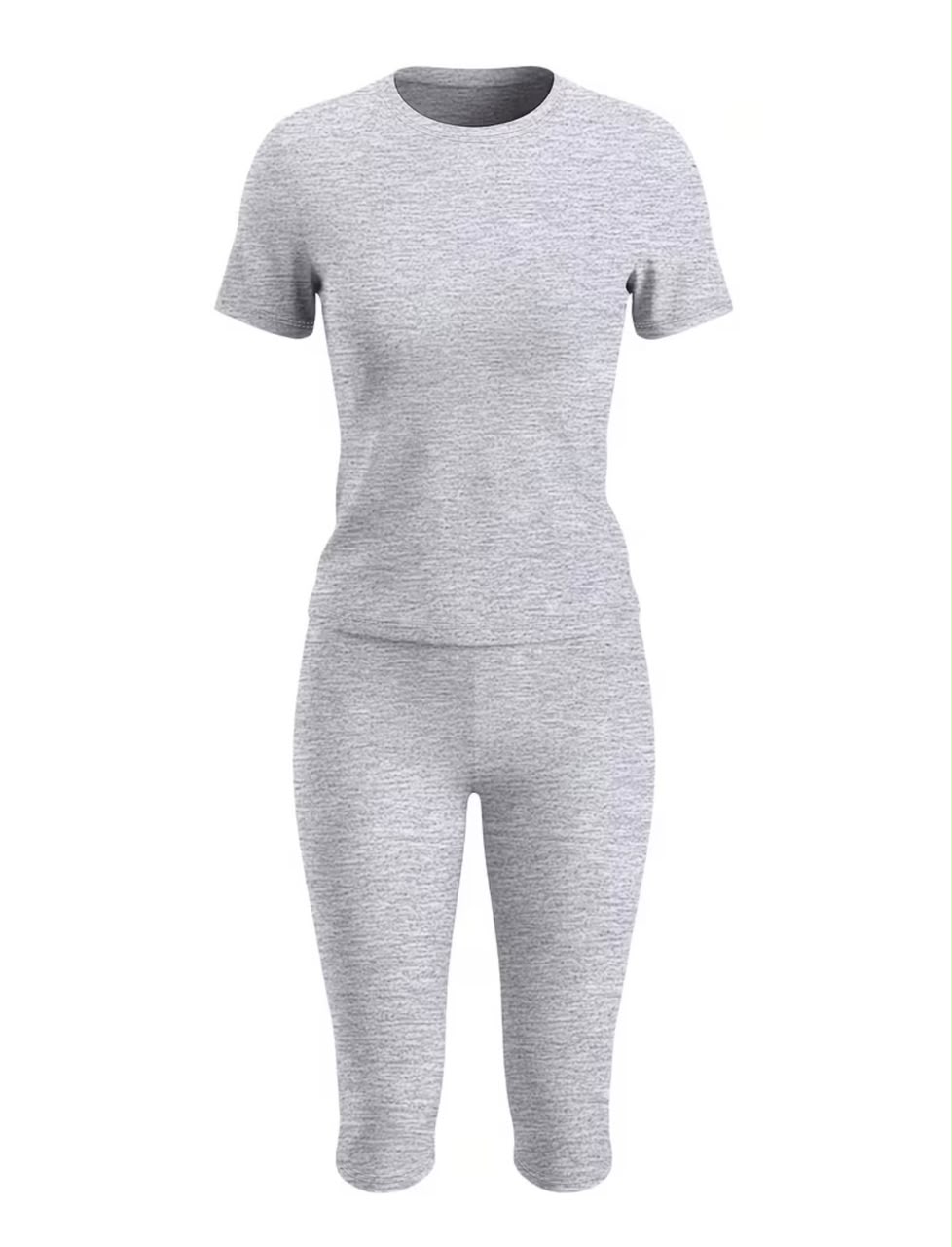 Grey Fitted Lounge Set