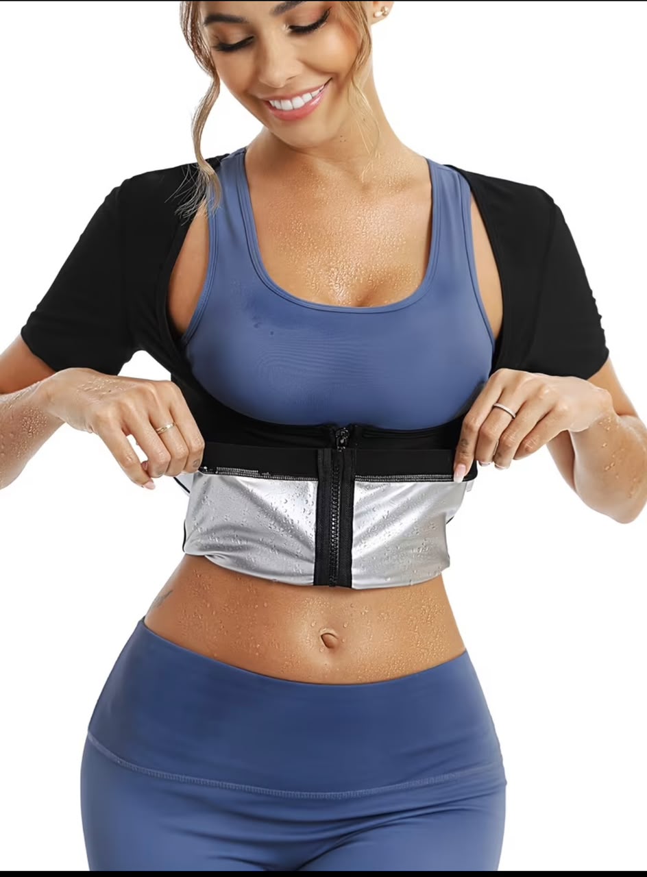 Black Sauna Sweat Vest