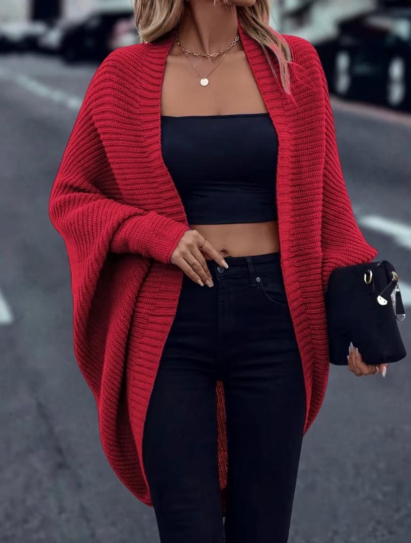 Oversized Knit Cardigan