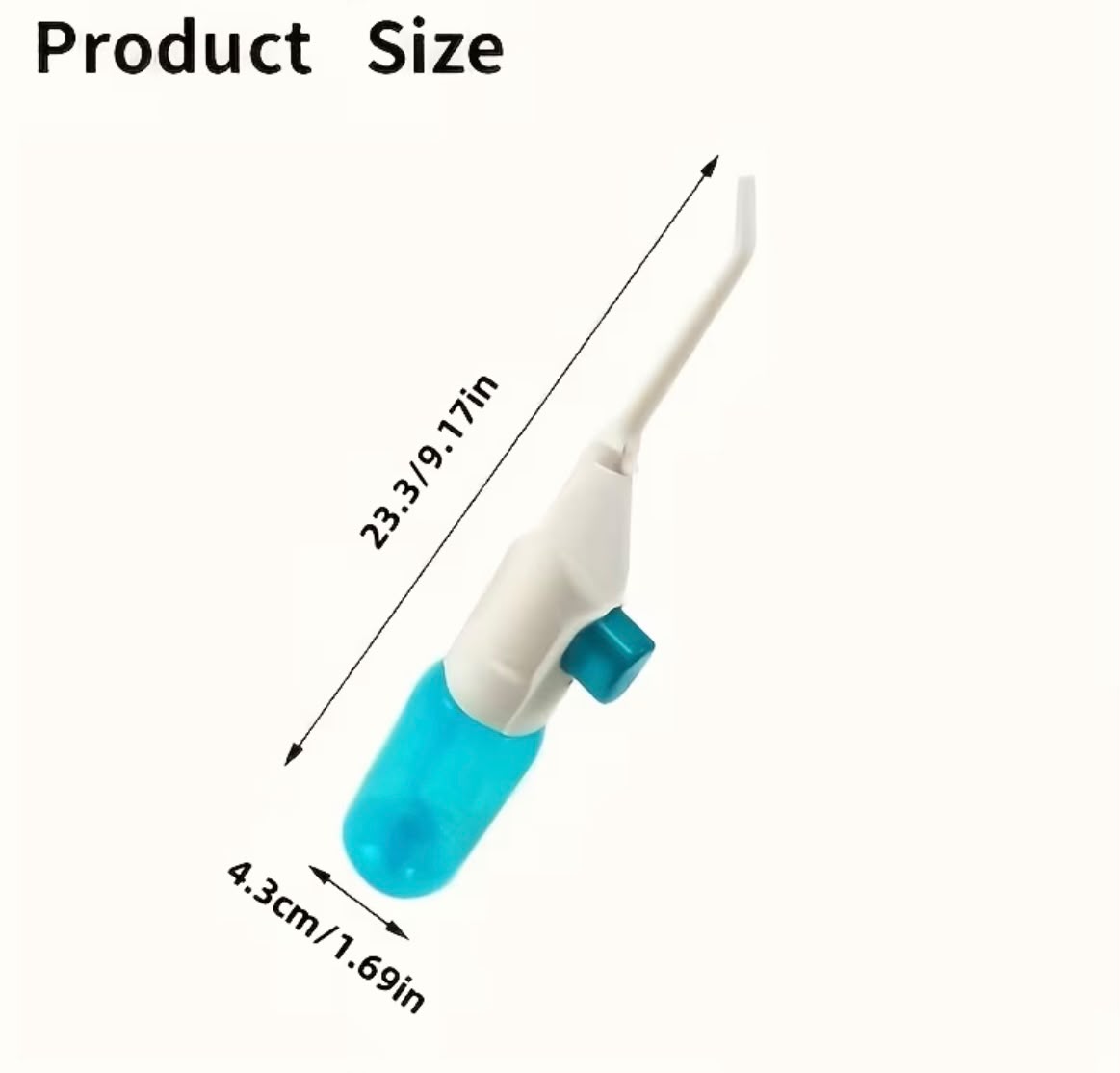 Portable Manual Dental Water Flosser