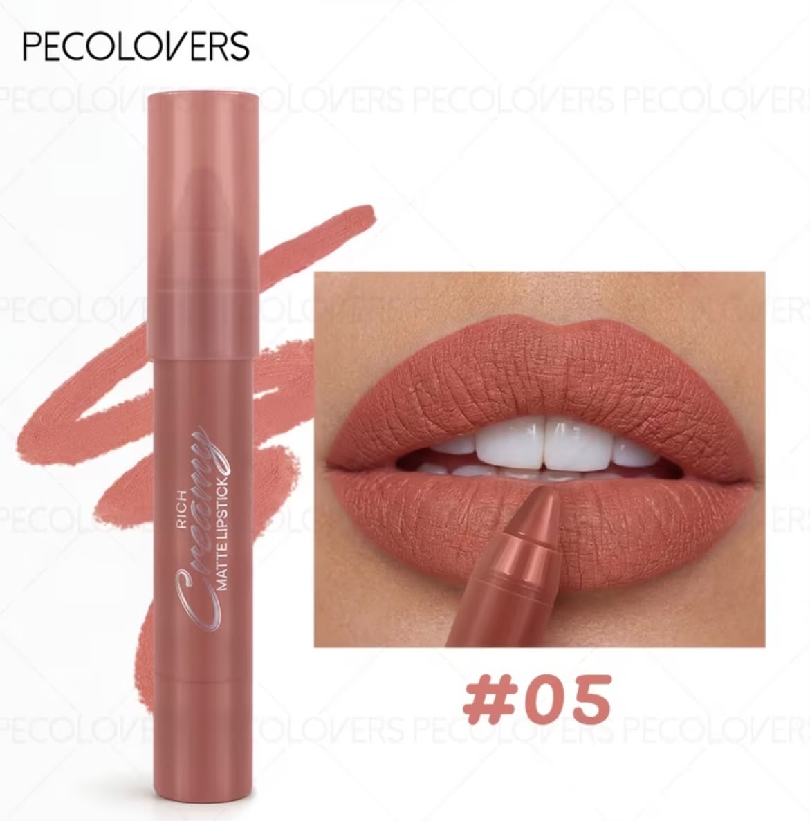 Rich Burgundy Matte Lipstick