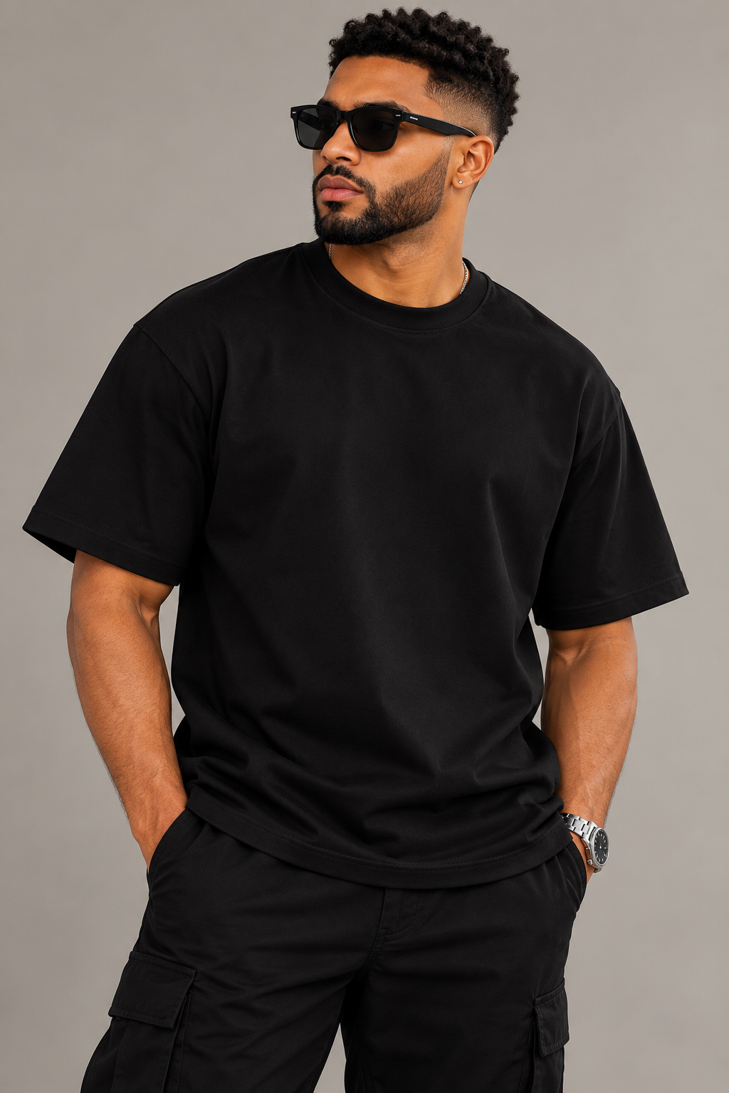 Plain T-shirt 350GSM - Dozen(12pcs) Bundle