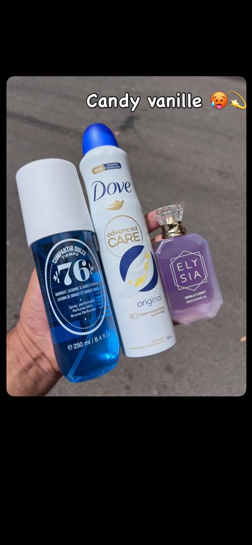Candy Vanilla Body Care and Fragrance Combo