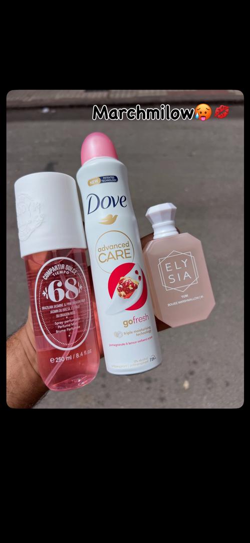 Marshmallow Body Care and Fragrance Combo