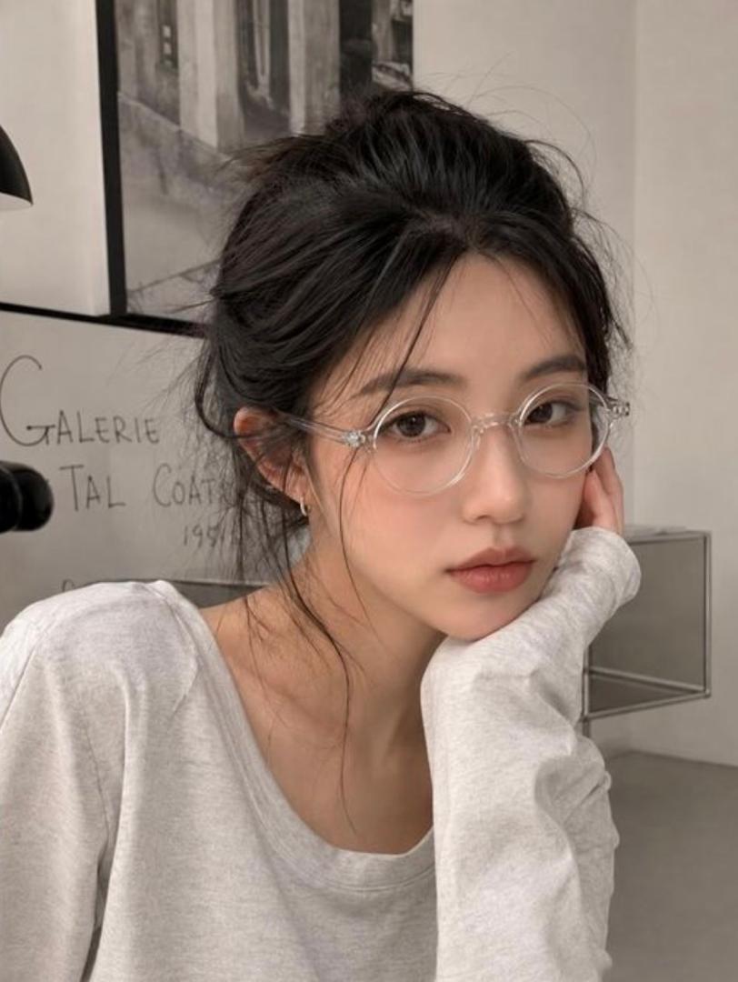 Round Clear Optical Glasses