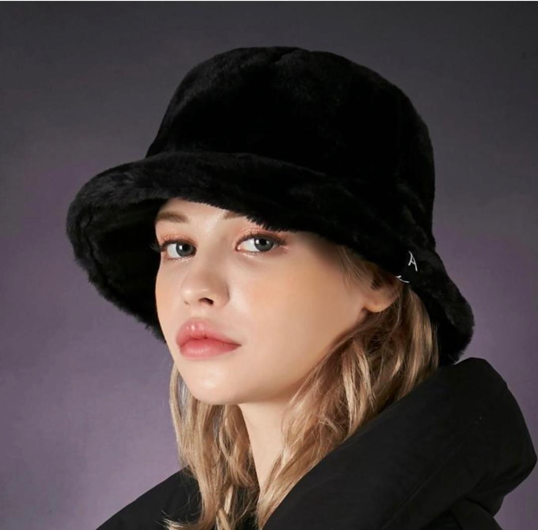 Black Velvet Bucket Hat