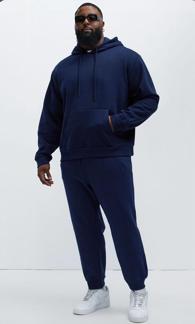 Navy Hoodie Jogger Set