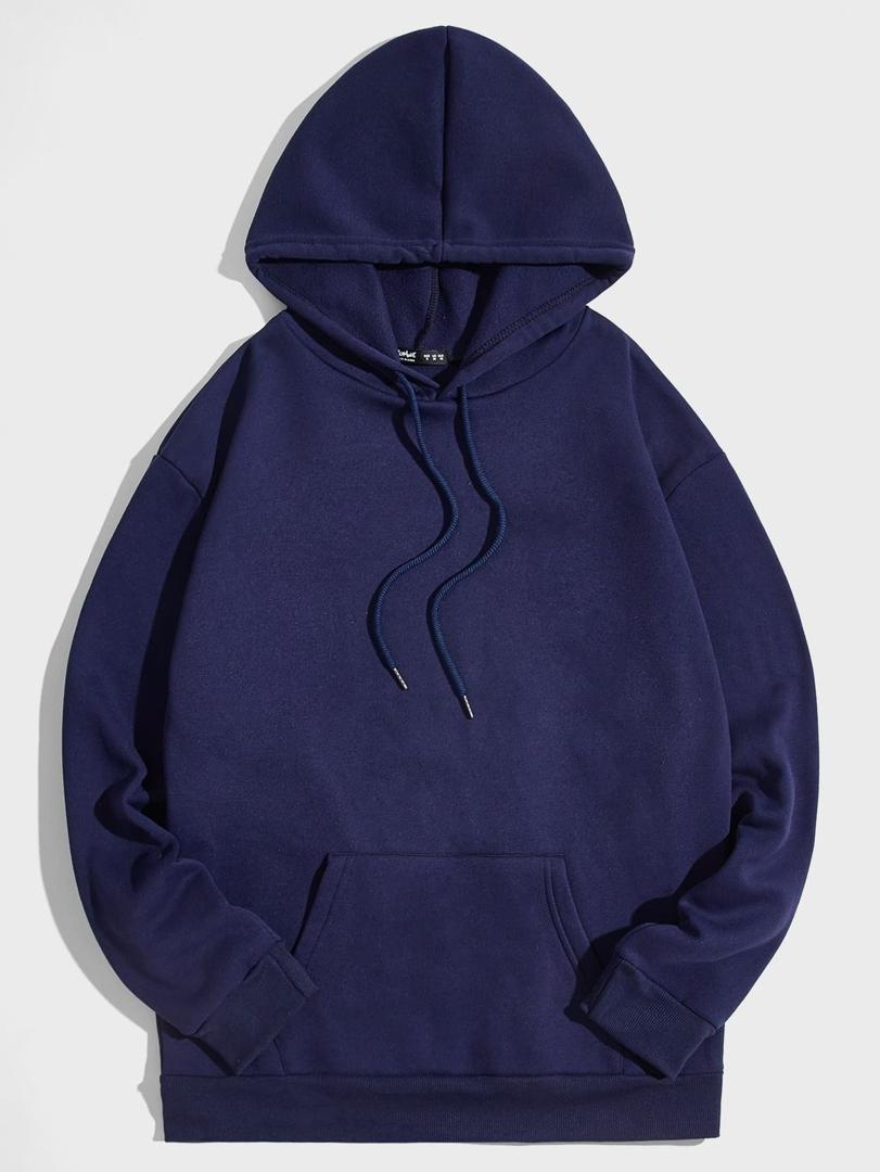 Navy Pullover Hoodie