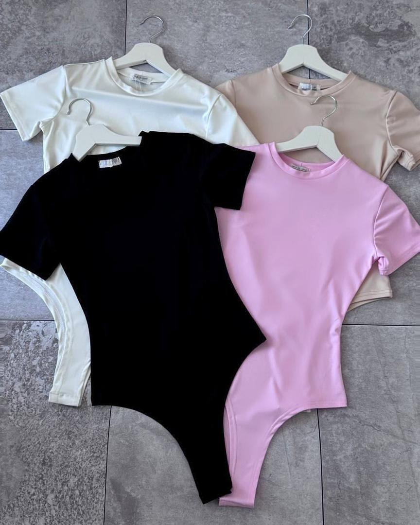 Short Sleeve Stretch Bodysuit