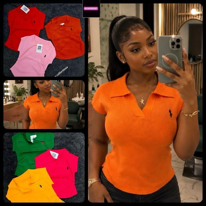 Womens Classic Polo Top