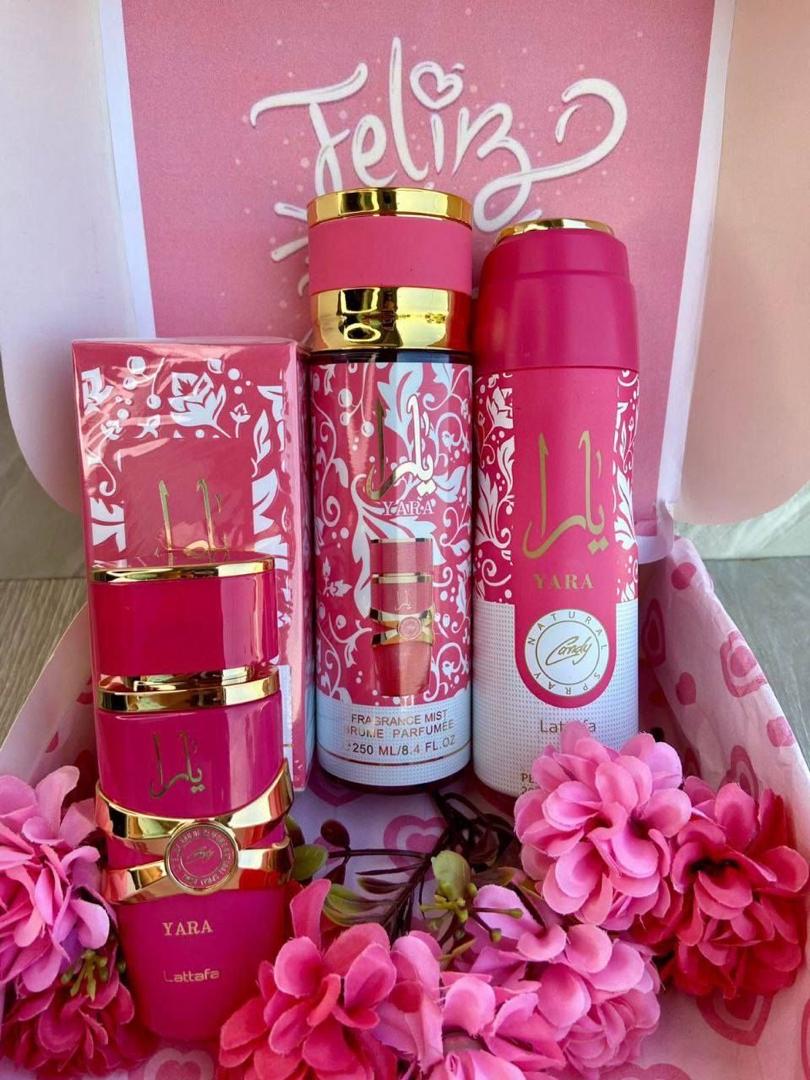 Yara Pink Perfume Gift Set
